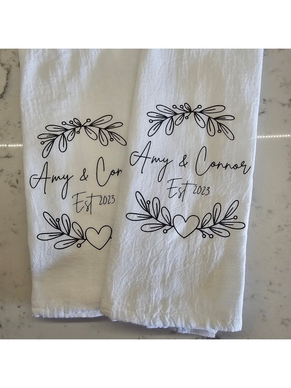 Personalized Tea Towels - Picture 2 of 4